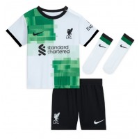 Dětský Fotbalový dres Liverpool Alexander-Arnold #66 2023-24 Venkovní Krátký Rukáv (+ trenýrky)
